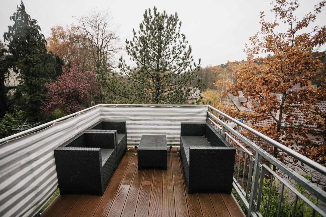 Eigenes Maisonettehaus In Idyllischer Lage Mit Balkon, Nahe Messe, 24H Self-Check In, Gratis Parken Schwabach Exterior photo
