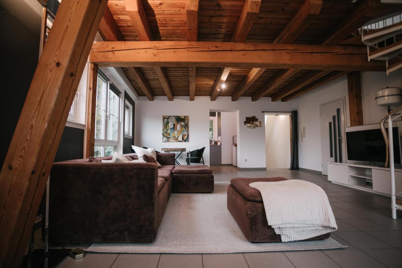 Eigenes Maisonettehaus In Idyllischer Lage Mit Balkon, Nahe Messe, 24H Self-Check In, Gratis Parken Schwabach Exterior photo