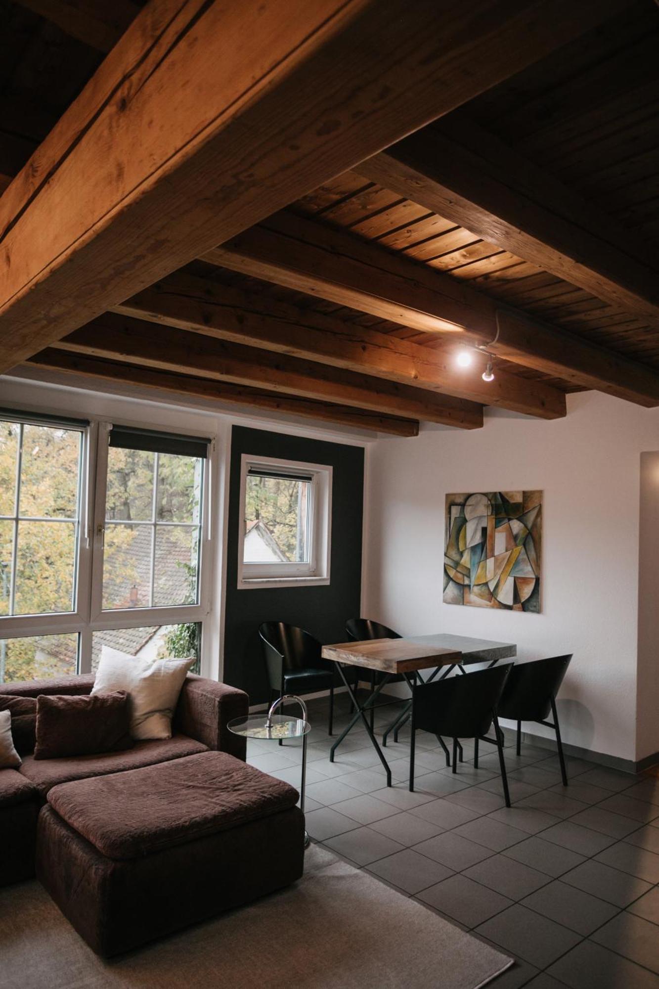 Eigenes Maisonettehaus In Idyllischer Lage Mit Balkon, Nahe Messe, 24H Self-Check In, Gratis Parken Schwabach Exterior photo